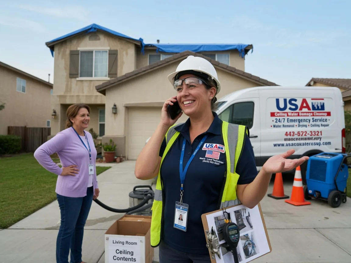 Ceiling Water Damage Restoration Warriors Mark, PA FAQs